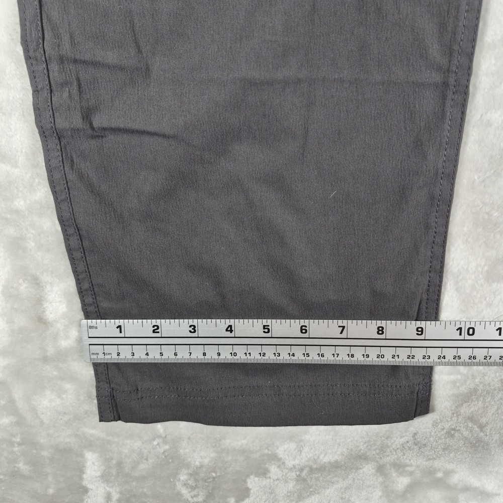BC Clothing Convertible Cargo Pants Men's Large 32" Inseam Gray Hike Outdoor NWT - Picture 5 of 9